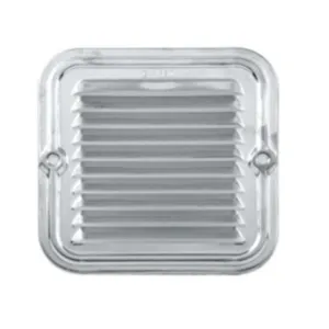 GRIGLIA AERAZIONE ALLUM C/RETE ANTINS 14X14 CM