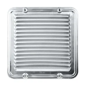 GRIGLIA AERAZIONE ALLUM C/RETE ANTINS 23X23 CM