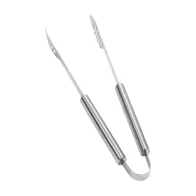 TEXAS PINZA INOX SATINATO P/BARBECUE (6