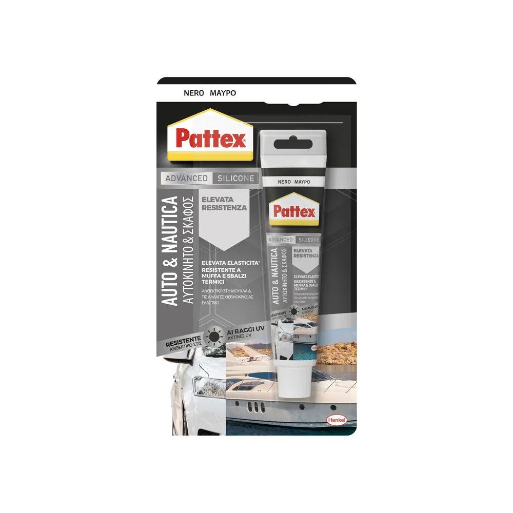 PATTEX SILICONE AUTONAUTICA 50 ML (12