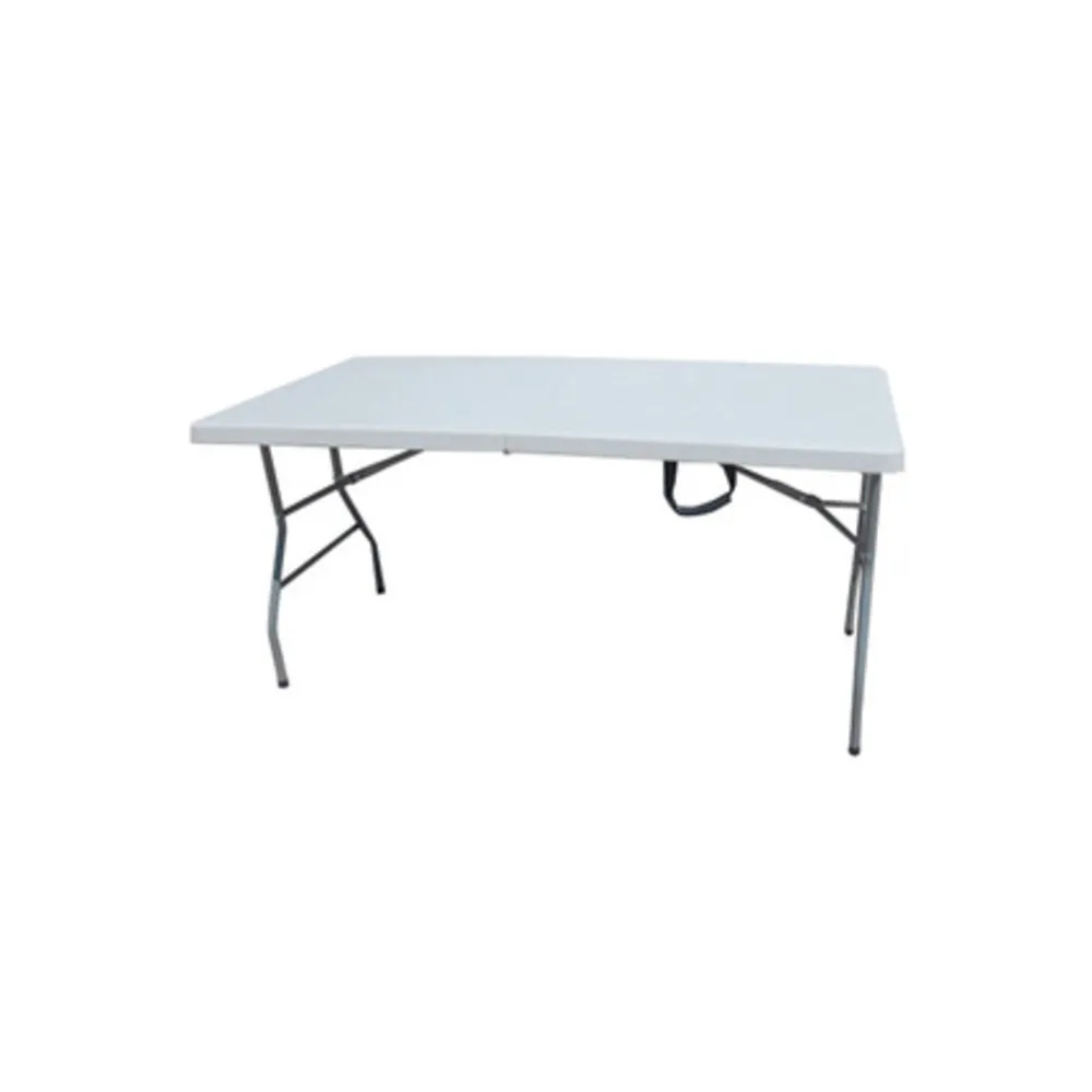 C TAVOLO IN ACCIAIO E HDPE PIEGHEVOLE 183X76XH74CM C TAVOLO IN ACCIAIO E HDPE PIEGHEVOLE 183X76XH74CM