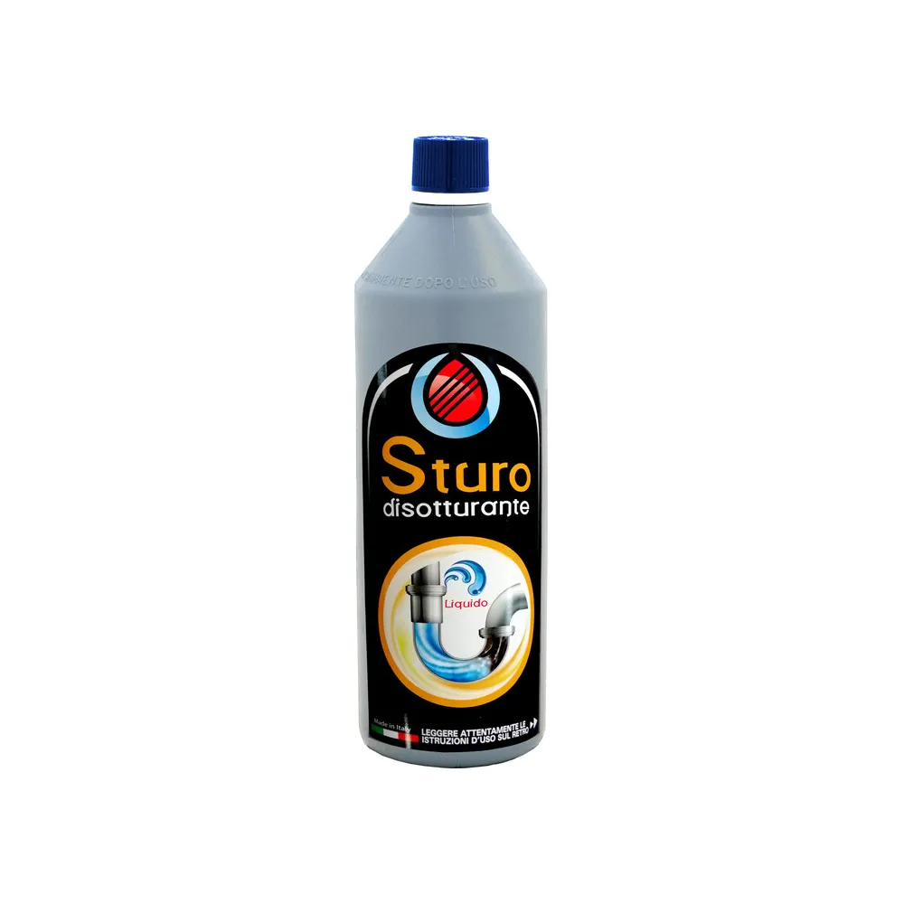 DISGORGANTE LIQUIDO STURO NUOVA FORMULA 1 L (12 DISGORGANTE LIQUIDO STURO NUOVA FORMULA 1 L (12