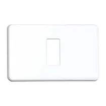 COPRINTERRUTTORE PLASTICA 1P BIANCO** (2