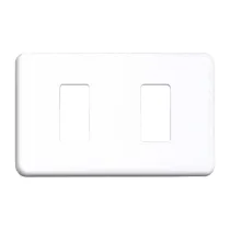 COPRINTERRUTTORE PLASTICA 2P BIANCO** (2