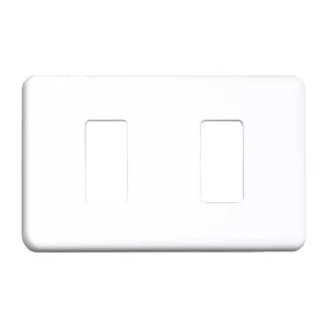 COPRINTERRUTTORE PLASTICA 2P BIANCO** (2