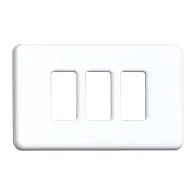 COPRINTERRUTTORE PLASTICA 3P BIANCO** (2