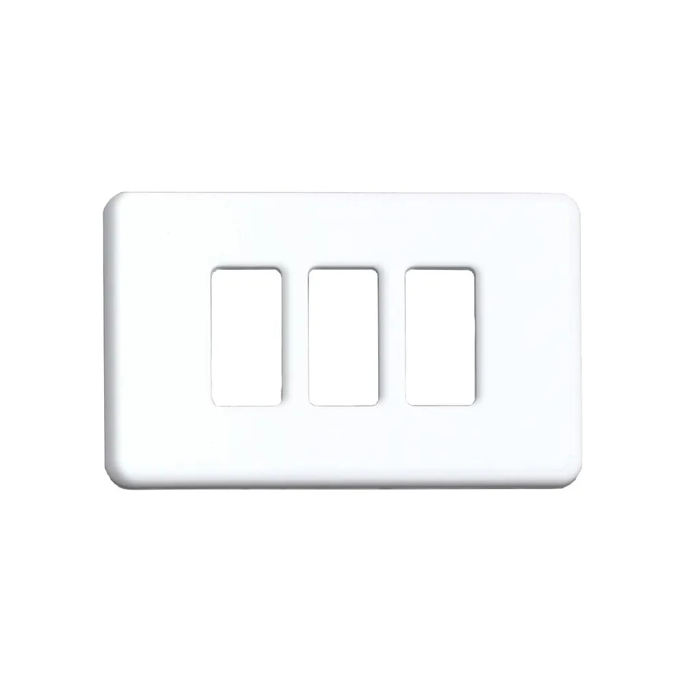 COPRINTERRUTTORE PLASTICA 3P BIANCO** (2