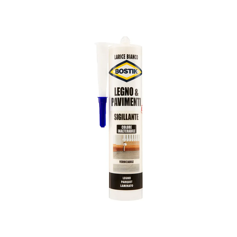 BOSTIK SIGILLANTE LEGNOPAVIMENTI 300 ML LARICE B. BOSTIK SIGILLANTE LEGNOPAVIMENTI 300 ML LARICE B.