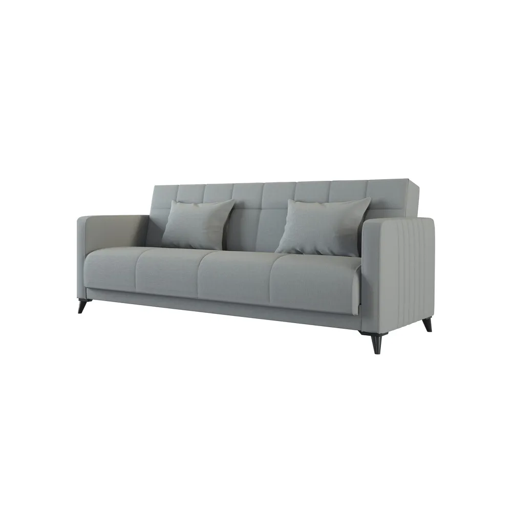 DIVANO PRONTOLETTO IRIS EX DUBLIN 3STR GRIGIO CHIARO