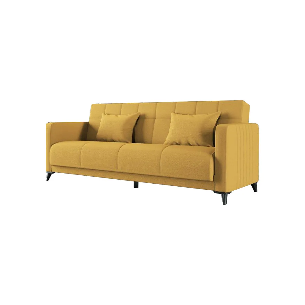 DIVANO PRONTOLETTO IRIS EX DUBLIN 3STR MOSTARDA