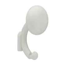 APPENDIABITI BALL 1 POSTO 70X130 MM BIANCO** (10