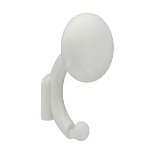 APPENDIABITI BALL 1 POSTO 70X130 MM BIANCO** (10