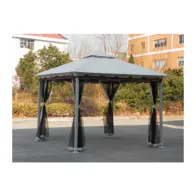 C GAZEBO ACCIAIO 300X300CM DOHA