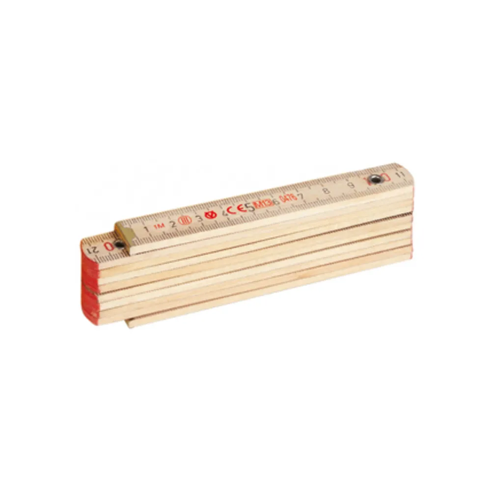 METRO SEMPLICE IN LEGNO A 10 STECCHE 16 MM* (12 METRO SEMPLICE IN LEGNO A 10 STECCHE 16 MM* (12