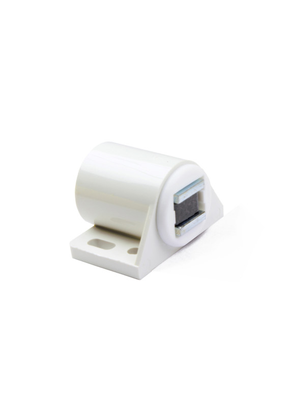 White magnetic closures with 6 kg force to apply. 2 pcs.