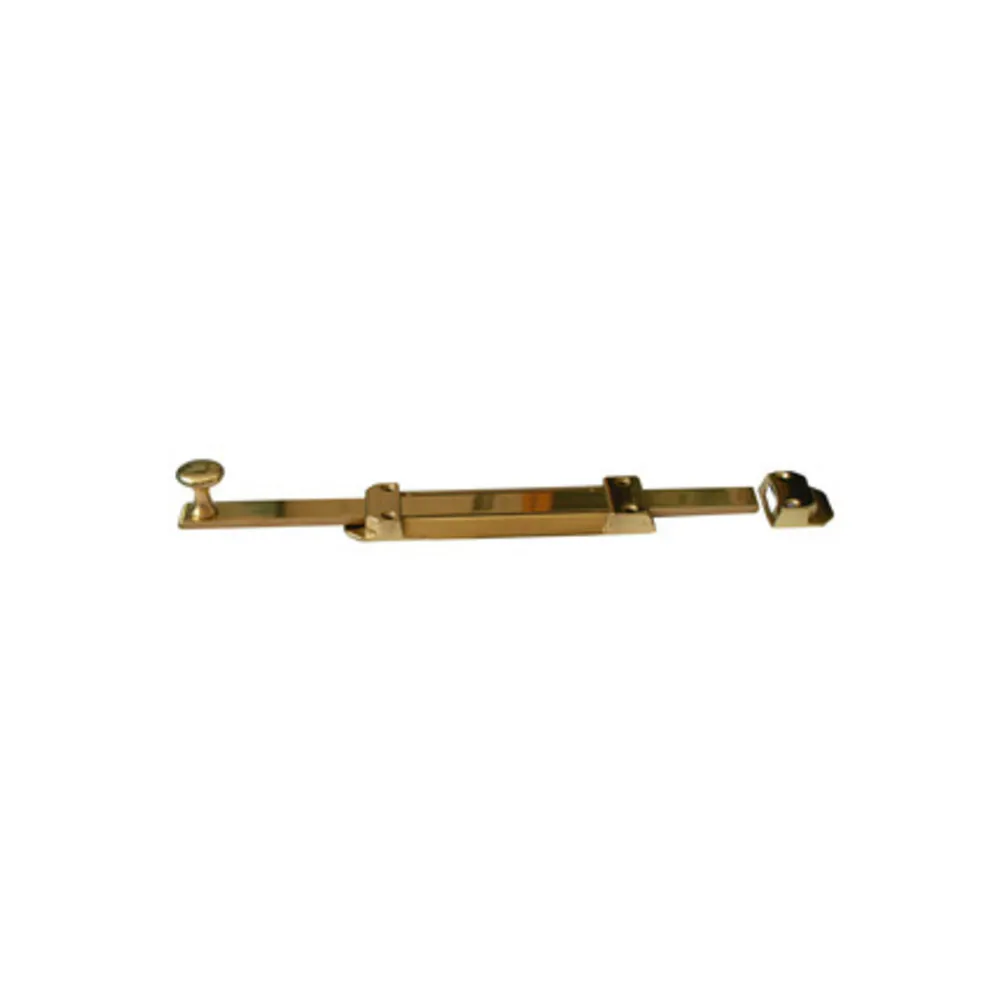 CATENACCIO IN OTTONE CROMO SATINATO 300 MM CATENACCIO IN OTTONE CROMO SATINATO 300 MM