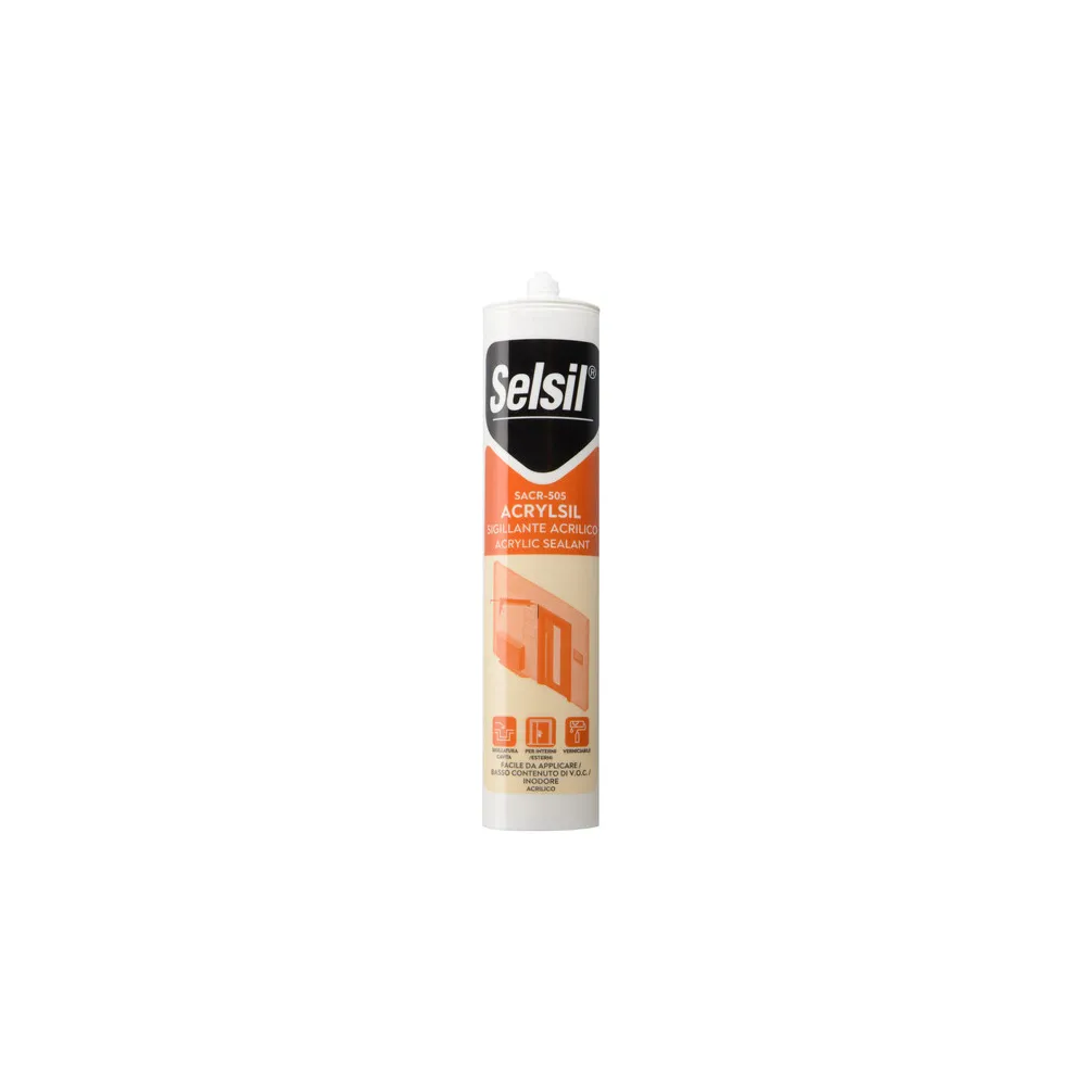 SELSIL SILICONE ACRILICO GRIGIO 310 ML (25