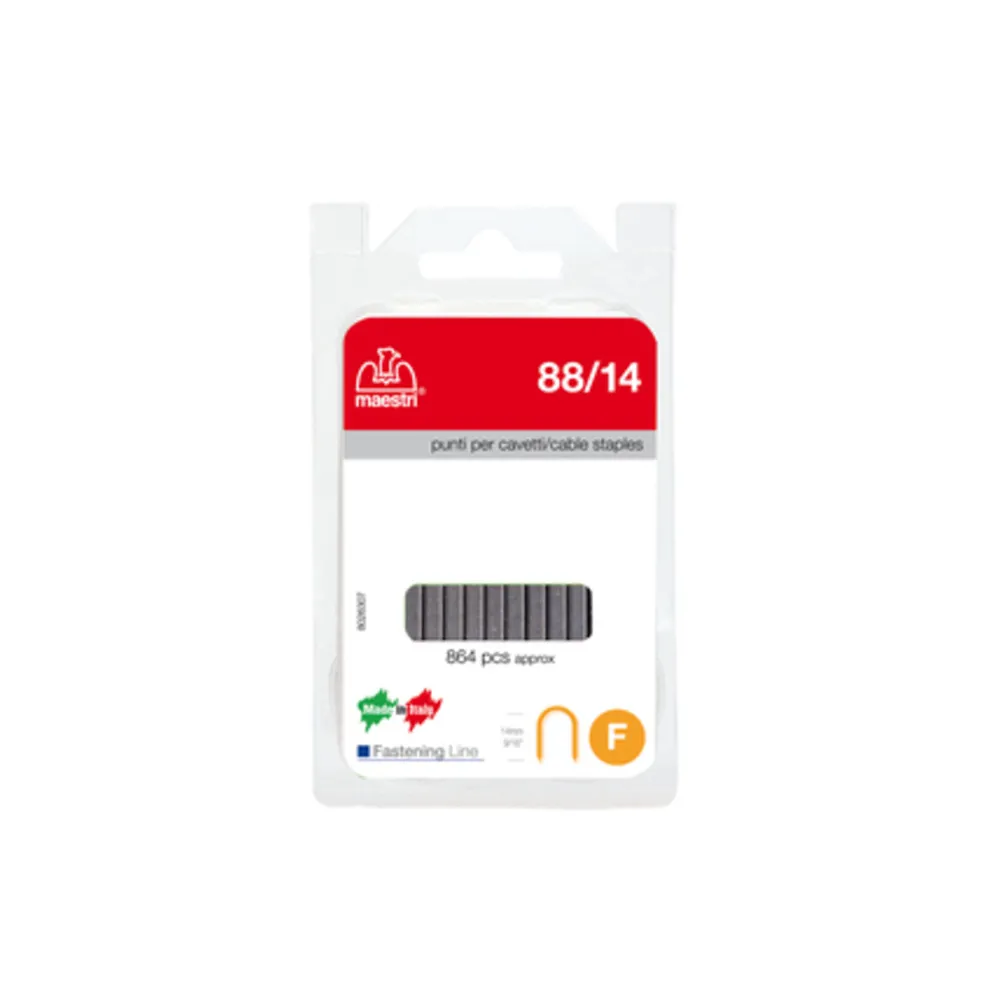 MAESTRI BLISTER PUNTI SPILLATRICE ART. 88/14 864 PZ MAESTRI BLISTER PUNTI SPILLATRICE ART. 88/14 864 PZ