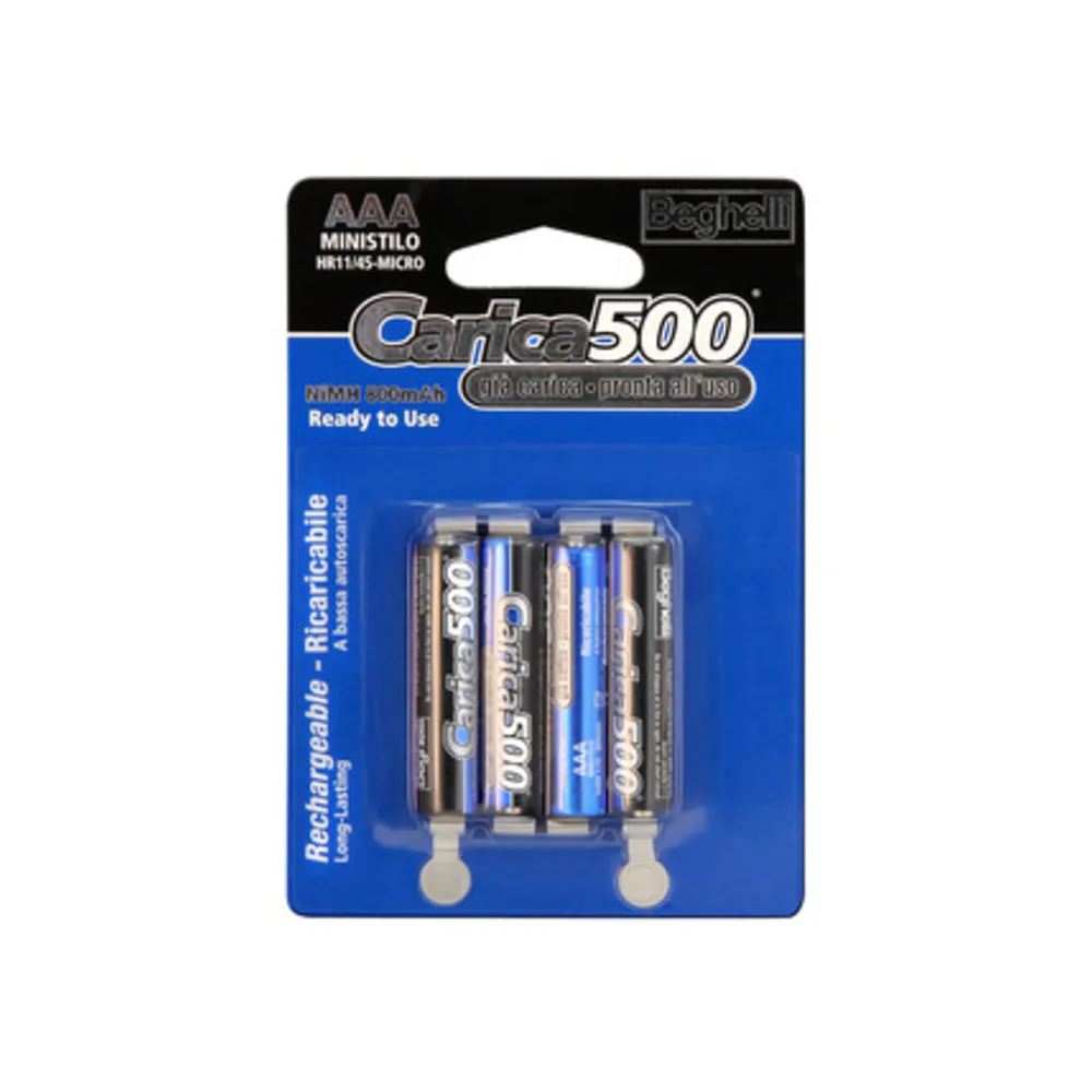 BEGHELLI BATTERIA RICAR MINISTILO 800MAH BL 4 8852 (10 BEGHELLI BATTERIA RICAR MINISTILO 800MAH BL 4 8852 (10