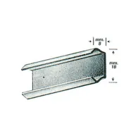 OMGE  119 BINARIO ANTINA SCORREVOLE ACC ZINC 3 M