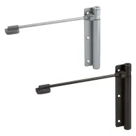 CHIUDIPORTA A MOLLA ART.114 tipo sinistro - cromo satinato