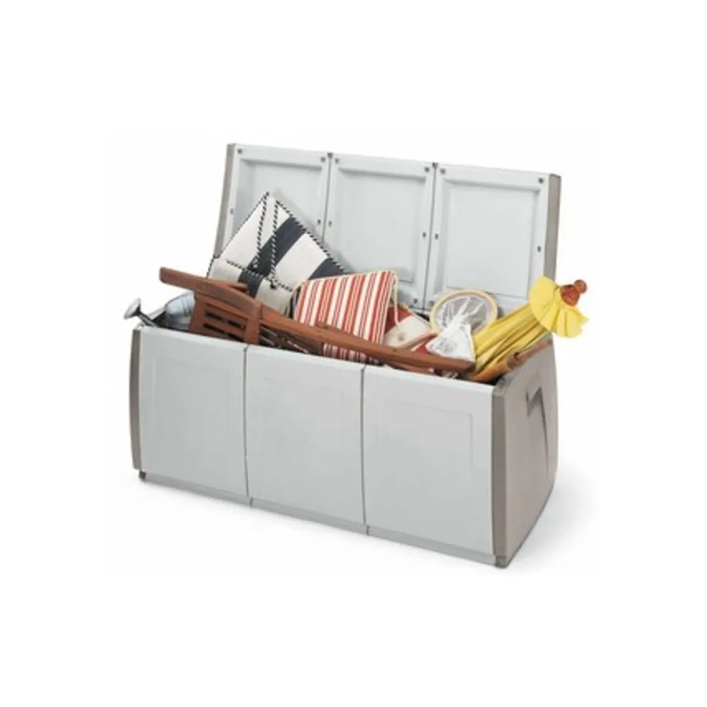 CASSAPANCA TERRY BOX 140X54XH57 CM GRIGIO TORT