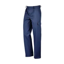 PANTALONE SUPER CARGO MULTITASCHE BLU TG.52