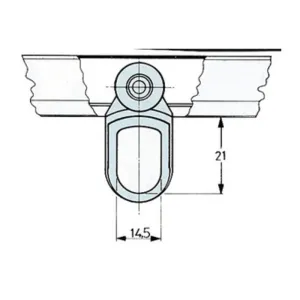 OMGE  903 CARRELLO NYLON A 2 RUOTE D 15 NYL P 8 KG (50