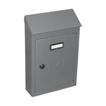 CASSETTA POSTALE 2500 C C/TETTO E CIL 20X6X30 GRIGIO (6