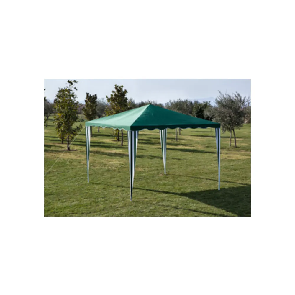 C GAZEBO ACCIAIO E POLIESTERE 200X200CM VERDE TANGERI C GAZEBO ACCIAIO E POLIESTERE 200X200CM VERDE TANGERI