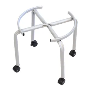 SUPPORTO P/BIDONE OLIO C/RUOTE (3