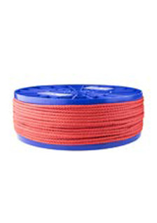 Polypropylene rope Ø 4 mm. red Per meter