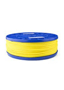 Yellow polypropylene rope Ø 4 mm. Per meter