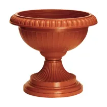 VASO IN PLAST C/PIEDISTALLO VENEZIA D 44XH36CM (12