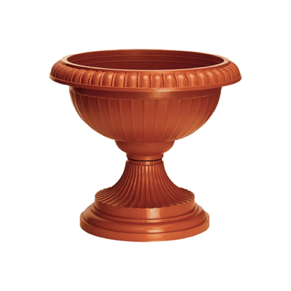 VASO IN PLAST C/PIEDISTALLO VENEZIA D 44XH36CM (12