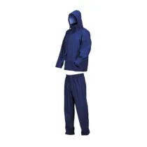 COMPLETO IMPERMEABILE LLUVIA TG. XXL  BLU