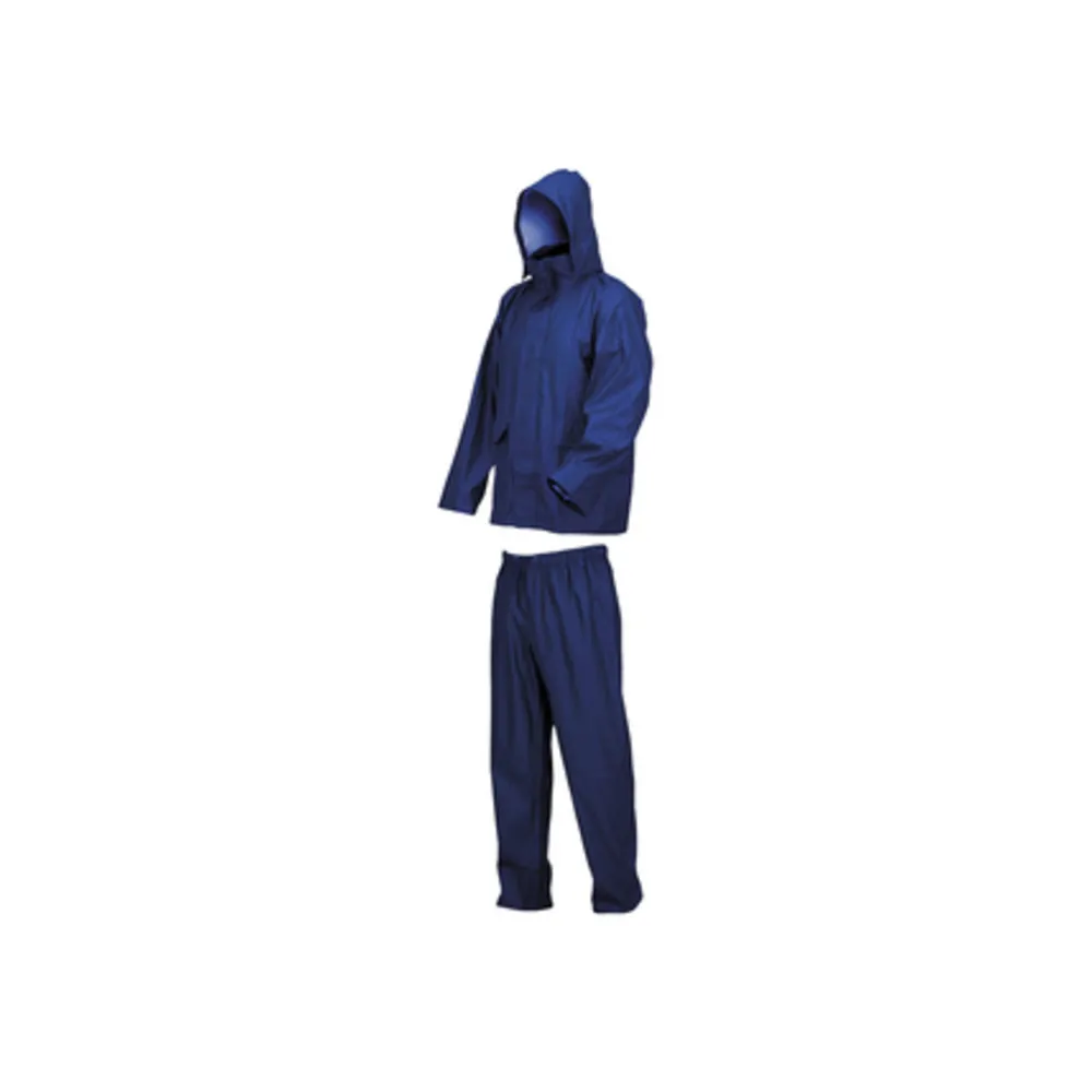 COMPLETO IMPERMEABILE LLUVIA TG. XXL BLU COMPLETO IMPERMEABILE LLUVIA TG. XXL BLU