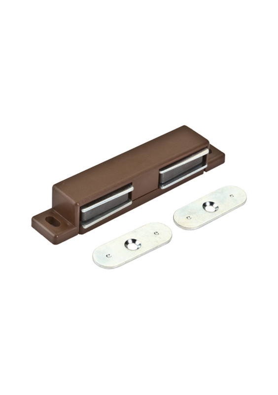 Brown magnetic closures to be applied with double counterplate 2 pcs.