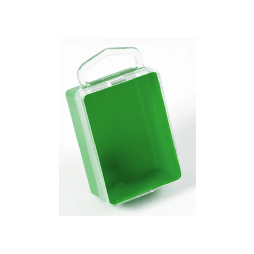 SCATOLA PLASTICA SELF SERVICE 50X70 MM VERDE (90 SCATOLA PLASTICA SELF SERVICE 50X70 MM VERDE (90