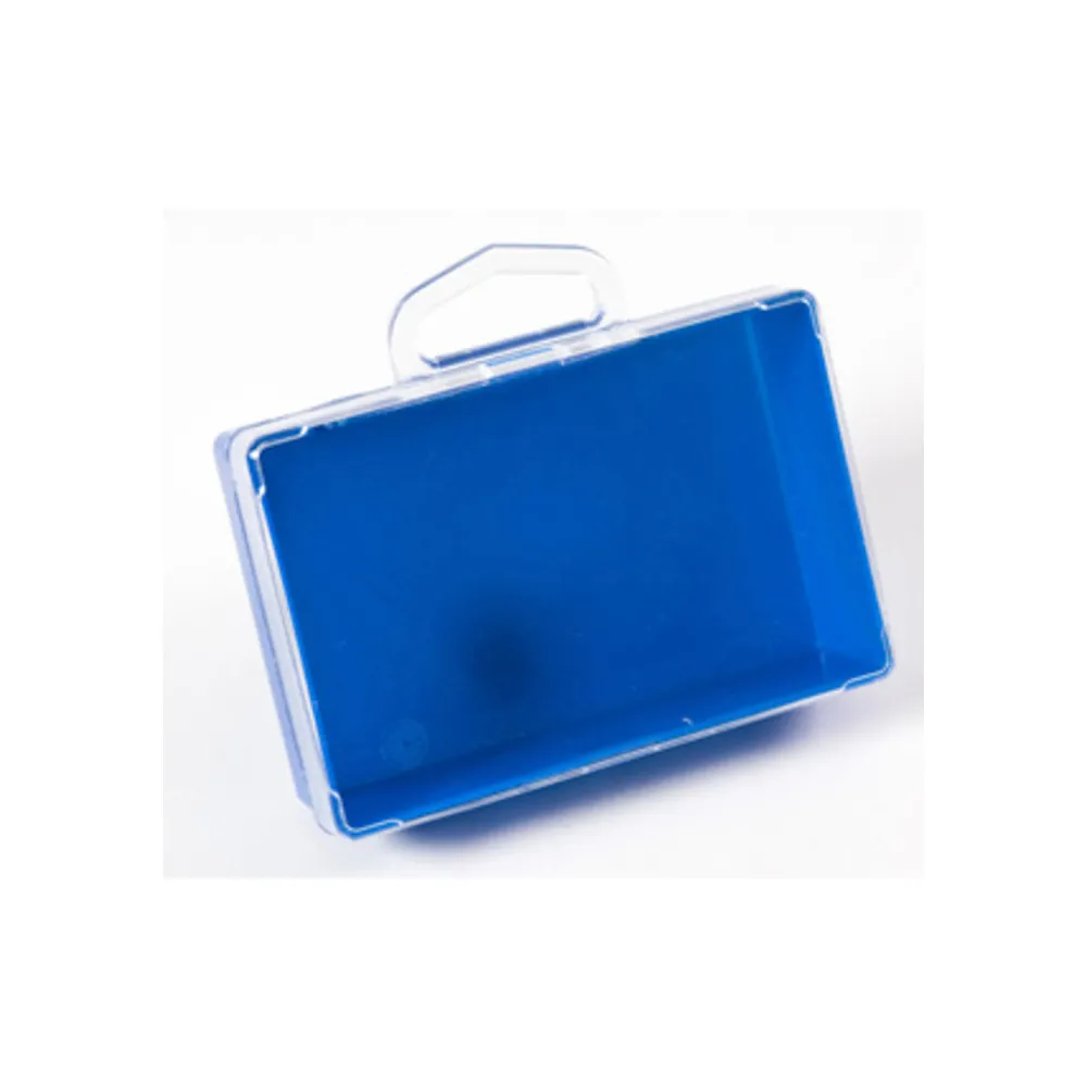 SCATOLA PLASTICA SELF SERVICE 105X70 MM AZZURRA (30 SCATOLA PLASTICA SELF SERVICE 105X70 MM AZZURRA (30