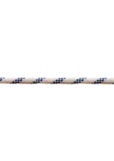 WHITE-BLUE POLYESTER ROPE SOLD BY THE METER