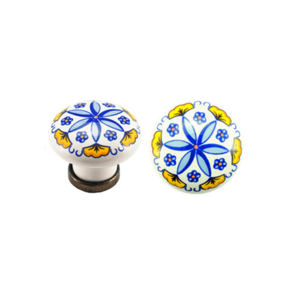 POMOLO PORCELLANA TONDO C/BASE F/29 31X26 MM (25 POMOLO PORCELLANA TONDO C/BASE F/29 31X26 MM (25