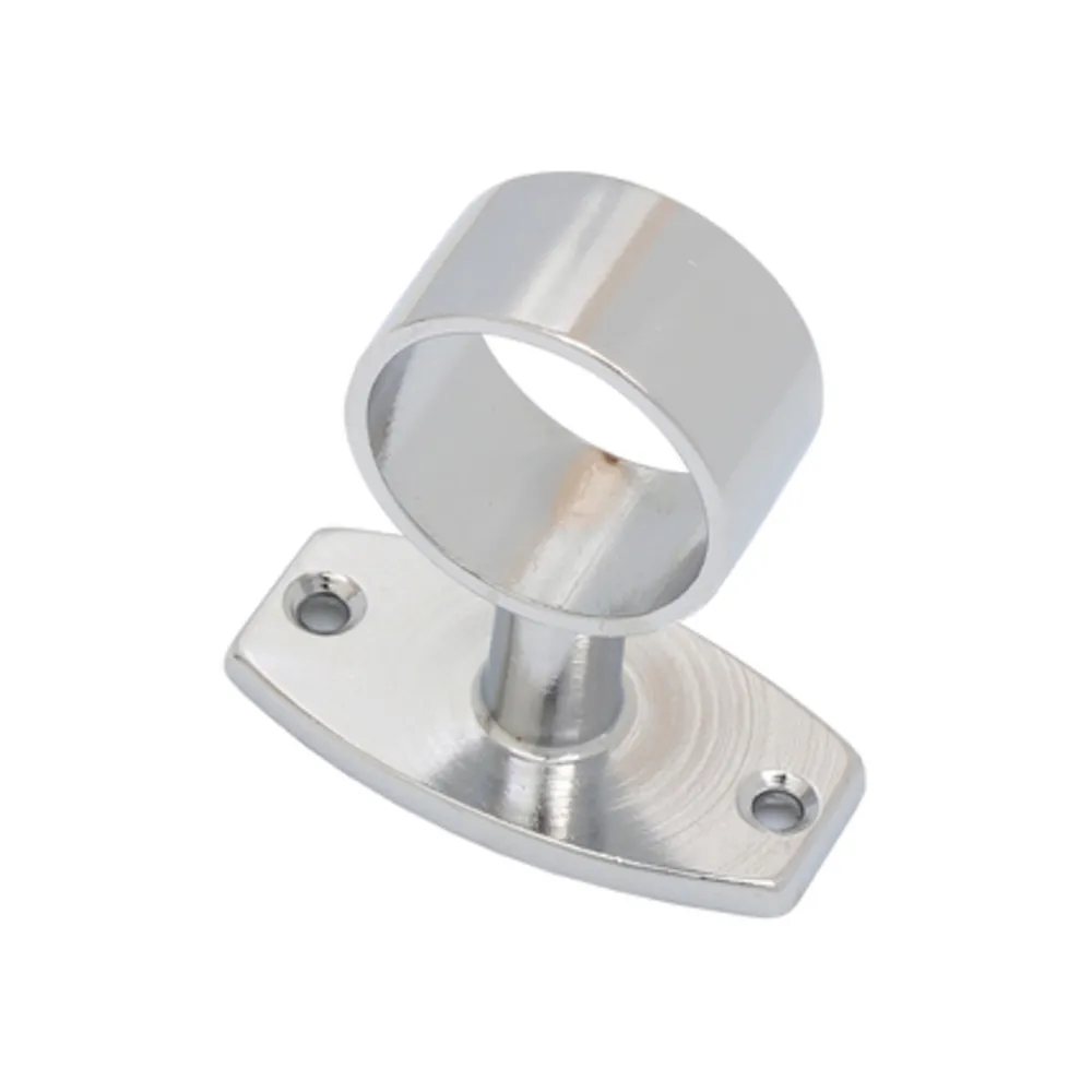 PASSANTE TUBO CORRIMANO OTTONE CROM D 25MM** (5