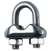 MORSETTO ACCIAIO INOX P/FUNE D 3 MM (30