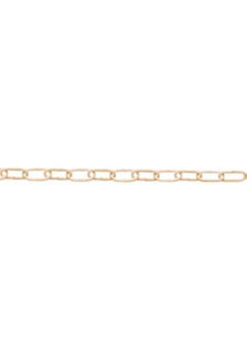 Ornamental chain Ø 2 mm. in white steel (Per meter)