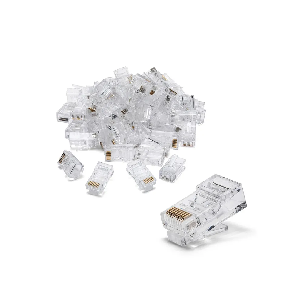 CONNETTORE RJ45 UTP CAT. 5 CONF. 50 PZ CONNETTORE RJ45 UTP CAT. 5 CONF. 50 PZ