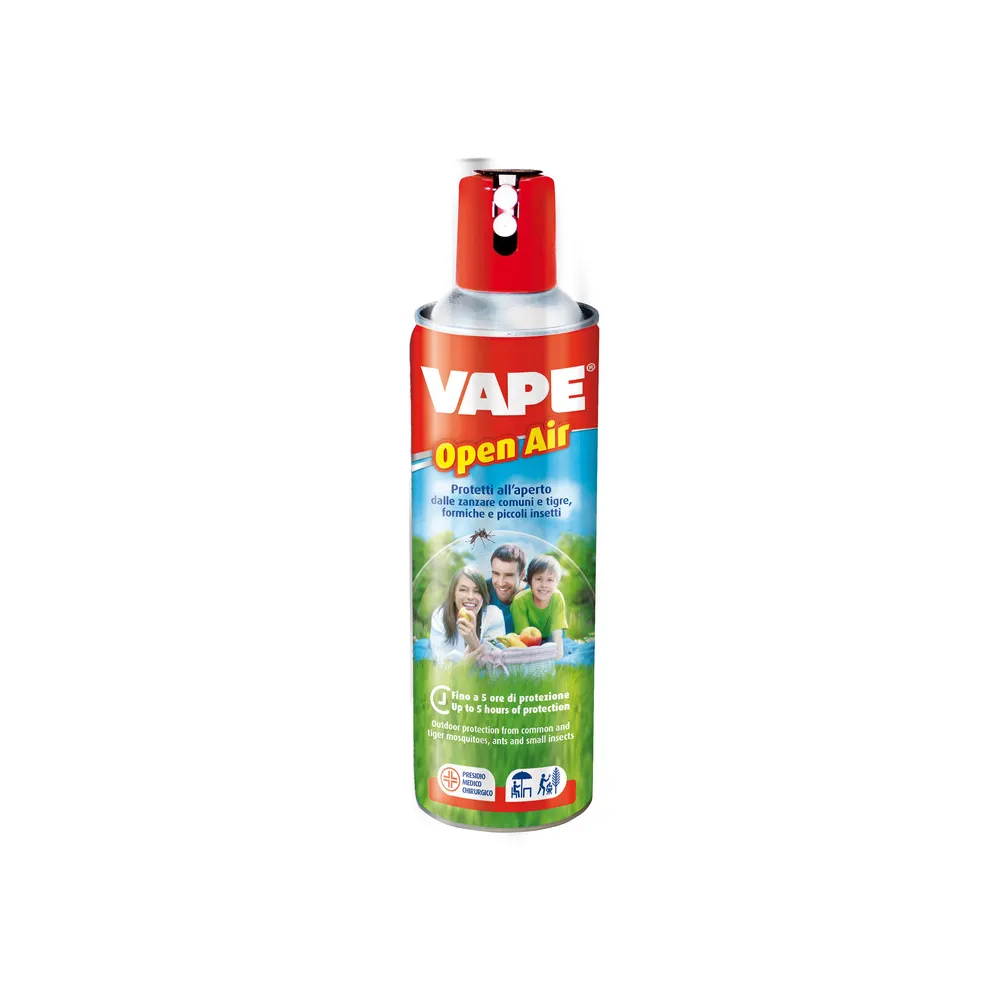 ANTIZANZARE VAPE OPEN AIR PROTEZ SPAZI APERTI 500 ML (12