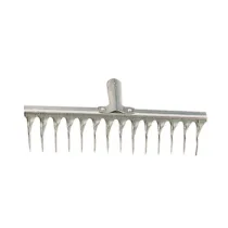 RASTRELLO A 16 DENTI AEREATORE ZINCATO