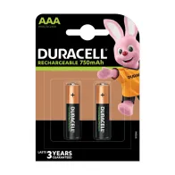 DURACELL BATT RICAR 750 MAH MINISTILO 2 PZ HR3 (10