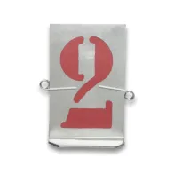 STAMPINI TRAFORATI 10 NUMERI DA  40 MM